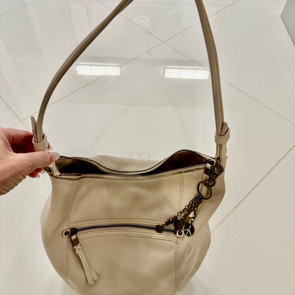 The Sak pebbled Leather Sequoia Hobo Bag with Brass Accents NWOT ($179) - Picture 8 of 8